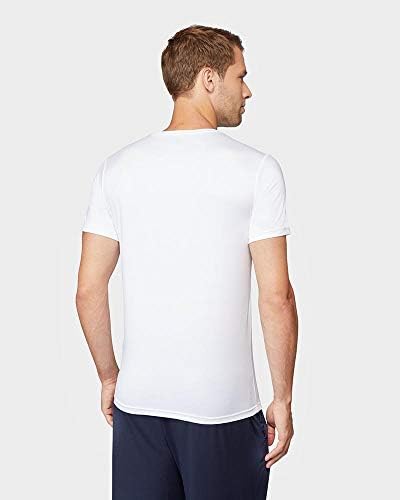 32 FOK Férfi 4 Csomag Király Sleeve T-Shirt | Anti-Szag | Gyors Szárítás | 4-Way Stretch