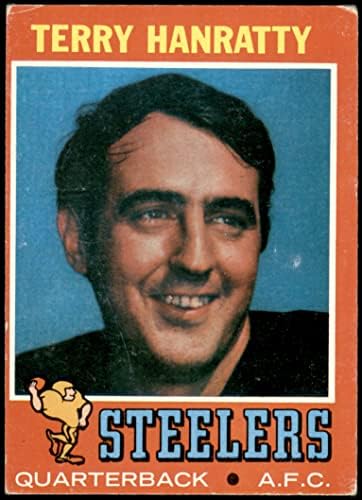 1971 Topps 30 Terry Hanratty Pittsburgh Steelers (Foci Kártya) JÓ Steelers Notre Dame