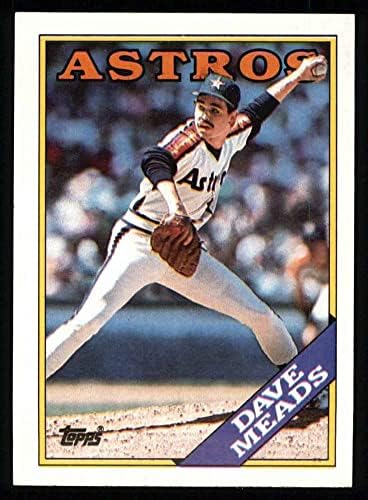 1988 Topps 199 Dave Meads Houston Astros (Baseball Kártya) NM/MT Astros