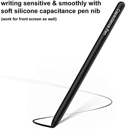 Libeagle Kompatibilis a Samsung Galaxy Z Hajtás 2 Esetben [a Bőr Vissza][Kapacitás Pen & Rejtett tolltartó][Mágneses