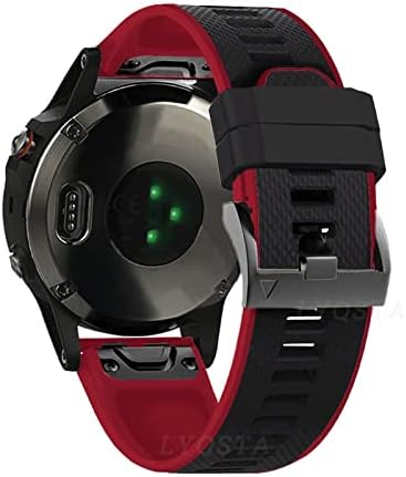 NDJQY 26 22mm Szilikon gyorskioldó Watchband Szíj, A Garmin Fenix 6X 6 6 Pro 5X 5 Plusz 3HR Enduro Smartwatch Easyfit