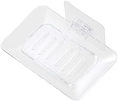 BLMIEDE Perforált Falra szappantartó szappantartó szappantartó Fürdőszoba szappantartó B01ap0hyto (Tiszta, Egy Méret)