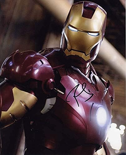 Robert Downey Jr vasember Bosszúállók 8x10 Hüvelyk Fotó Aláírt Aláírt Hiteles 'GA' COA