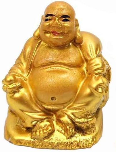 JapanBargain 4500, Készlet 6 Buddha Szobrok Nevető Buddha Szerencsés Buddha Boldog Buddha Istenek Adatok délről északra