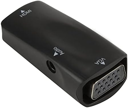 HOUKAI Mini Női-VGA Adapter 1080P FHD Audio Video HD2VGA Átalakító PC Laptop HDTV-Számítógép, Projektor ( Szín : OneColor