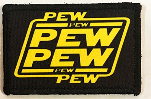 Star Wars Pew Pew Morál Patch. Tökéletes A Taktikai Katonai Felszerelés, Hátizsák, Üzemeltető Baseball Sapka, Lemez