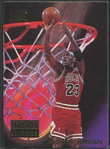 Michael Jordan 93-94 Fleer Ultra Belül Kívül Kártya 4/10 - Aláíratlan Kosárlabda Kártyák