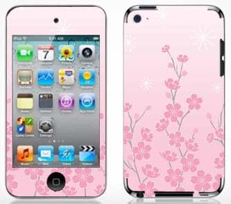 Rózsaszín cseresznyevirág Bőr, Apple iPod Touch 4G 4. Generáció