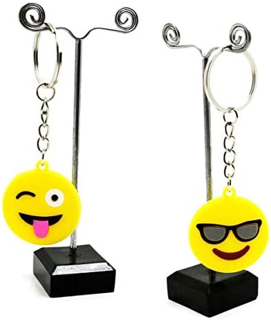 MEIYIFAN 34 Csomag Emoji Keychains,Hangulatjel Parti kellékek,Hangulatjel Kulcstartó, Hangulatjel Ajándékok Karnevál