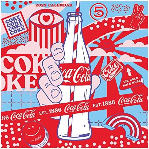 Cal 2023 - Coca Cola: Élénk Örömöt Fali Naptár