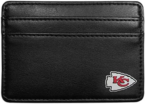 Siskiyou Sport NFL Kansas City Chiefs Hétvégén Tárca & pénzcsipesz, Fekete, Egy Méret