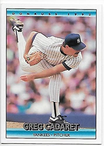 1992 Donruss 628 Greg Cadaret NM Közelében Menta Yankees