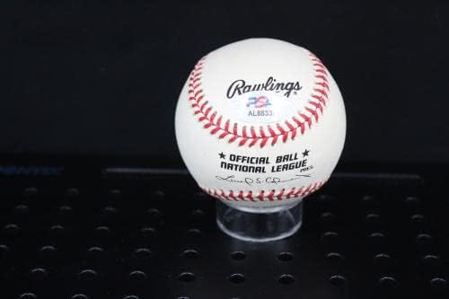 Hank Aaron Aláírt Baseball Autogramot Auto PSA/DNS AL88338 - Dedikált Baseball