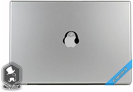 MacBook TV Kereskedelmi Zene Fejhallgató Apple Overlay Művészeti Vinyl Matrica, Bőr, Apple Mac Book Air Pro Laptop Notebook