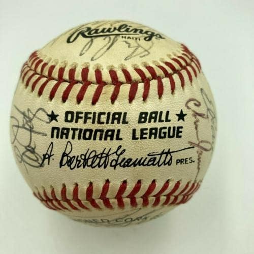 Mike Schmidt Philadelphia Phillies Csapat Aláírt Hivatalos Nemzeti League Baseball - Dedikált Baseball