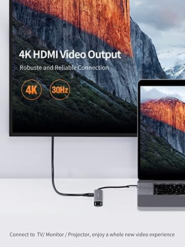 DVI-HDMI Kábelt a Csomag USB-C Hub Többportos Adapter
