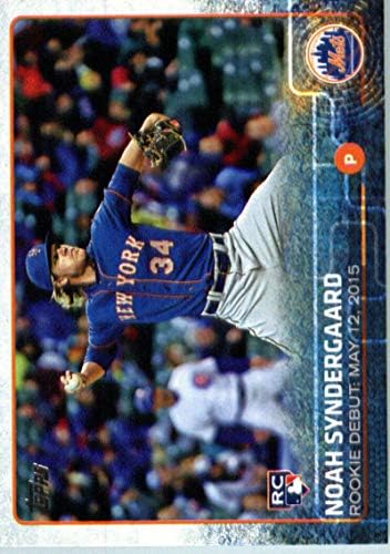 2015 Topps Frissítés US234 Noah Syndergaard Mets Újonc Debütáló MLB Baseball Kártya NM-MT