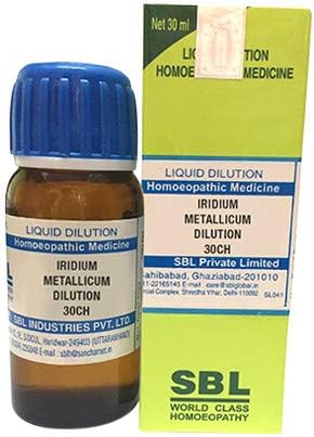SBL Iridium Metallicum Hígítási 30 CH