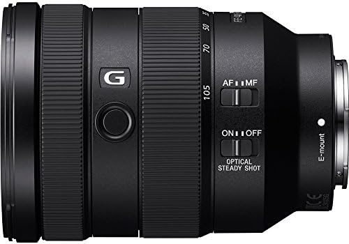 A Sony (SEL24105G) FE 24-105mm F4 G OSS E-Mount Full-Frame Zoom Objektív + 64 gb-os Végső Szűrő & Flash Fotózás Csomag