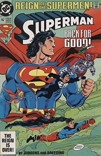 Superman (2 Sorozat) 82 VF ; DC képregény | Uralma Szuperemberek