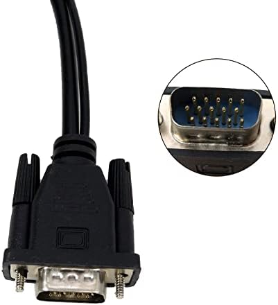 VGA-HDMI Adaptert, 1080P VGA Átalakító Kábel a Számítógép, Laptop, Monitor, HDTV, Átalakítja VGA Video -, Audio be HDMI