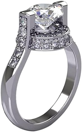 Kreatív Kellékek High-End Luxus Teljes Gyémánt Mikro Szett Cirkon Női Gyűrű, Eljegyzési Gyűrű, Állítható Gyűrű