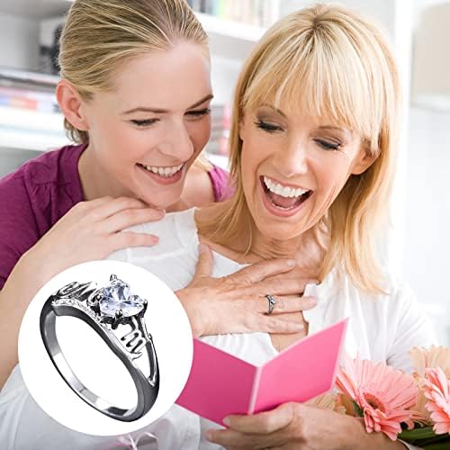 2023 Új Nyilatkozatot Gyűrű Gyűrű Gyűrű Anya Gyűrűk Anya Anya, a Szeretet az anyai Szeretet Gyűrűk Levelet a Nők Többszínű