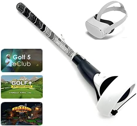 HH-GOLF VR Golf Club Kezelni Tartozék | VR Golf Club Mellékletet az Oculus Quest 2 | Pro Grip | Jobb & Bal Vezérlők