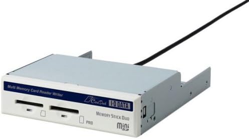 I-O DATA Eszköz USB 2.0/1.1 Kapcsolat, Mini Média Kompatibilis, Kártya Olvasó Író USB2-2inRW/én