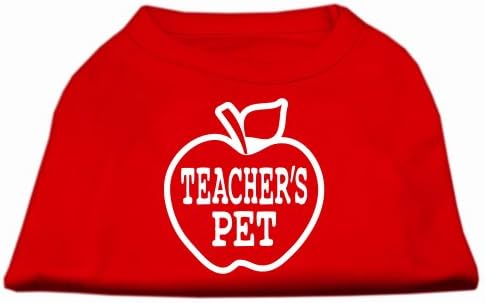 A tanárok Pet ScrPrint Kutya Póló Piros XL (16)