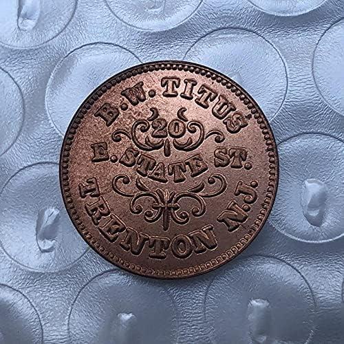 1863 Fizetőeszköz, Fizetőeszköz Kedvenc Érme Replika, Emlékérme, Amerikai Régi Érme Gyűjtemény, Érme, Szerencse Érme