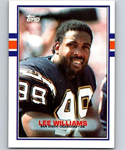 1989 Topps 304 Lee Williams Töltők NFL Labdarúgó-Kártya NM-MT