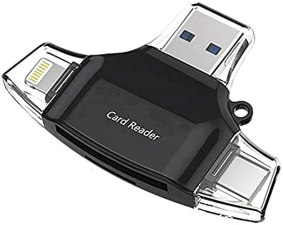 BoxWave Smart Modul Kompatibilis az ASUS Chromebook CX1 (CX1700) - AllReader SD Kártya Olvasó, microSD Kártya Olvasó