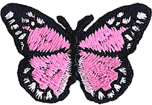 Pillangók Uralkodó - Mini Patch - Varrni Vasalót, Eredeti Hímzett Artwork - Javítás - 0.75 x 1.13