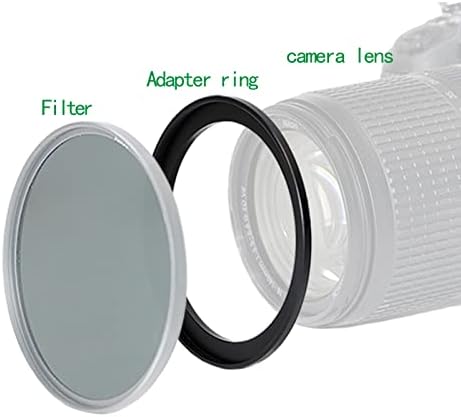 46mm, hogy 77mm Step-Up Gyűrű Szűrő Adapter Minden Márka UV ND CPL Fém Gyűrű Step-Up Adapter Gyűrűk Szűrő (46mm-77mm)