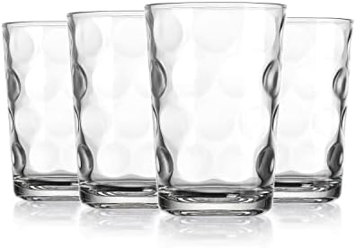 Haza Essentials & Beyond-Lé Szemüveg Készlet 4 Pohár, Üveg Poharak 7 oz Használja a Gyümölcslé, Víz, Koktélok, valamint