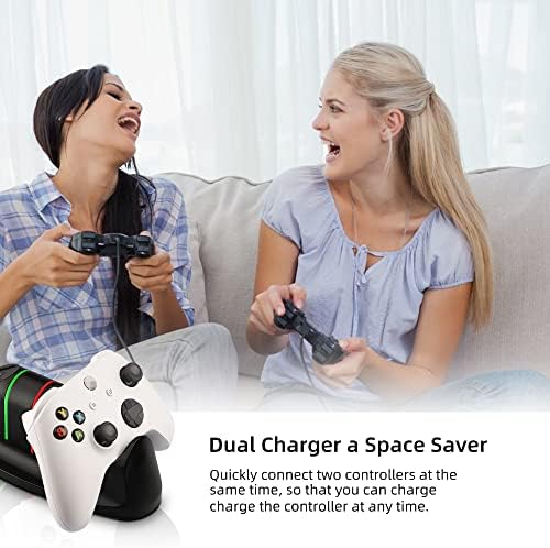 Controller Töltő Xbox Sorozat X, Töltő Állvány kikötőben Újratölthető Akkumulátor Xbox One/One X/Egy S/Elit/Sorozat