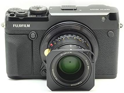 TTArtisan Objektív Adapter/Átalakító Gyűrű a Leica M-Mount Objektív Fuji GFX Mount Fényképezőgép Fekete