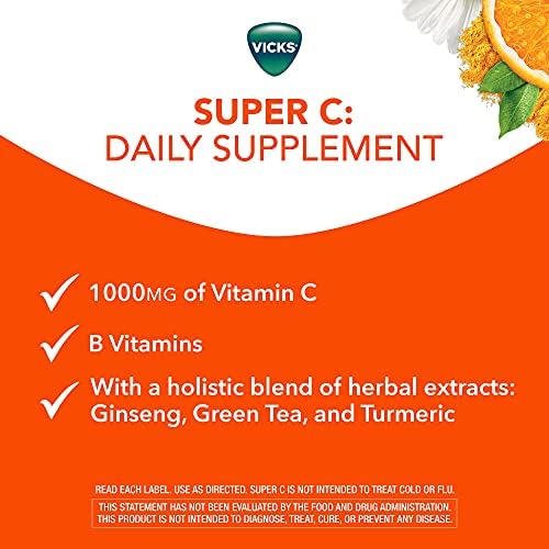 Vicks DayQuil & Super C Kényelem Csomag: DayQuil Súlyos Gyógyszer, a Hideg & Influenza Megkönnyebbülés, Kényelmesen