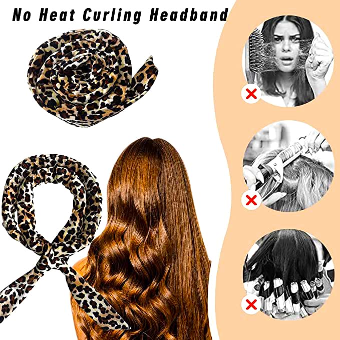 Originbuty Heatless hajcsat a Hosszú Haj, Korszerűsített fűtés nélkül Haj Roller Alszik Puha Gumi Haj Görgők,Curling
